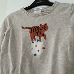 Hanna Andersson cotton sweater, size 6-7
